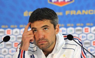 Le footballeur Jérémy Toulalan, lors d'une conférence de presse à Knysna, le 16 juin 2010.