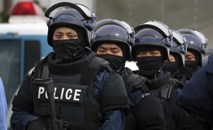 Des policiers japonais (illustration).