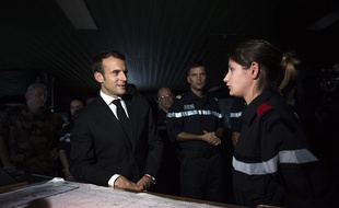 L'interview du président Emmanuel Macron dans le 20 Heures de TF1 mercredi a été filmée depuis le porte-avions Charles de Gaulle.