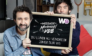Mathieu Madénian et Thomas VDB continuent leurs messages sur W9
