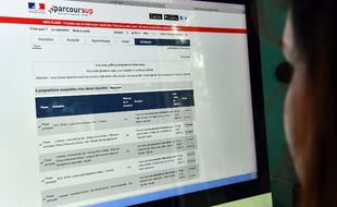 Le site Parcoursup, destiné à l'orientation des lycéens (image d'illustration).