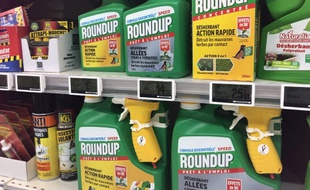 Le Roundup est le principal produit avec du glyphosate.