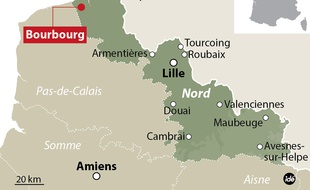 Le lieu de la collision.