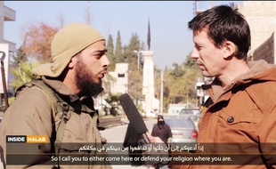 Un combattant francophone de Daesh dans une vidéo de propagande.