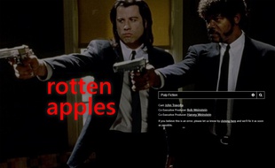 Illustration Rotten Apples