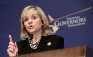 La gouverneure de l'Oklahoma Mary Fallin, à Washington le 15 janvier 2014.