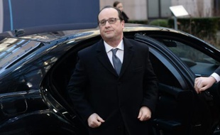 Le président français François Hollande, le 19 février 2016 à Bruxelles