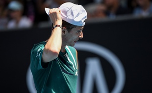 Ugo Humbert est déjà éliminé de l'Open d'Australie.