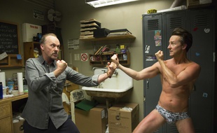 Michael Keaton et Edward Norton dans "Birdman".