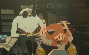 Flix et Orka dans la série animée «Star Wars Resistance».