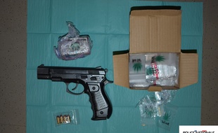 Des armes et de la drogue découvertes par la police près de Nantes