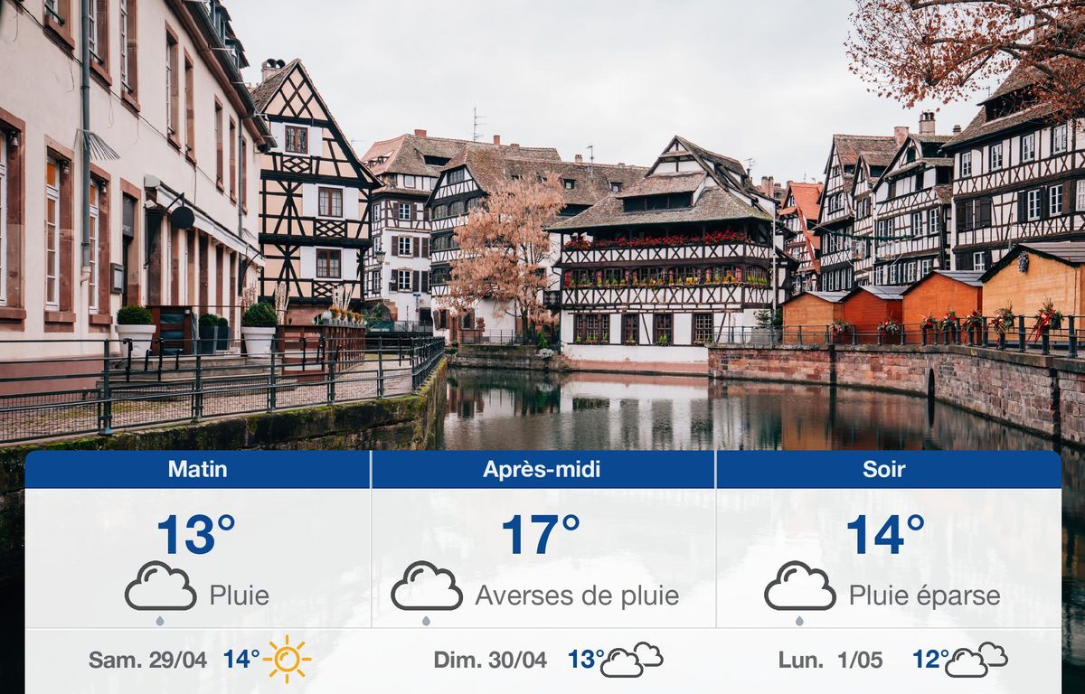 Météo Strasbourg: Prévisions du vendredi 28 avril 2023