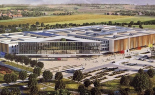 Le futur hôpital de Lens.
