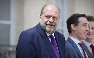 Le ministre de Justice Eric Dupond-Moretti, photographié le 7 juillet 2021 à la sortie de l'Elysée.