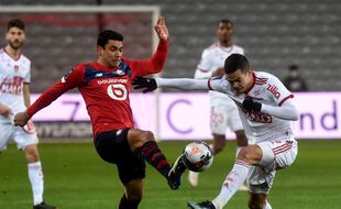 Benjamin André et le Losc n'ont pas réussi à forcer le verrou brestois