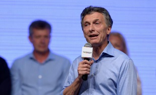 Mauricio Macri à Buenos Aires le 22 novembre 2015