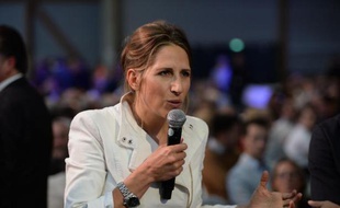 Maud Fontenoy, le 30 mai 2015 lors du congrès fondateur du parti Les Républicains à Paris