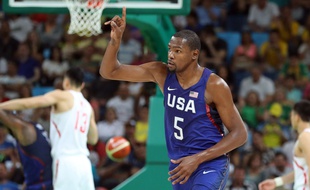 Kevin Durant, superstar de l'équipe des USA olympiques