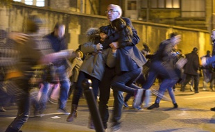 Un mouvement de panique à Paris après une fausse alerte, le 15 novembre 2015.