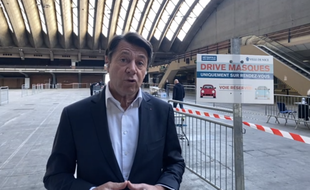 Christian Estrosi a précisé mercredi les modalités depuis le drive-masques de la ville, destinés aux professionnels de santé