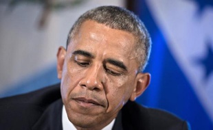 Le président américain Barack Obama à la Maison Blanche le 25 juillet 2014