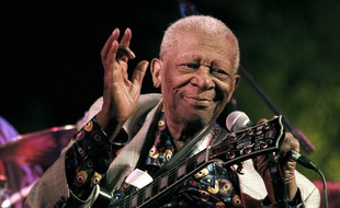 BB King, en 2012, à Indianola.