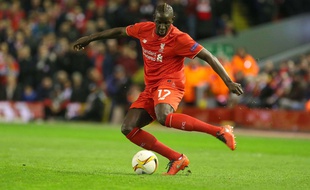 Mamadou Sakho lors de Liverpool-Manchester le 10 mars 2016.