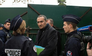 Le préfet de police des Bouches-du-Rhône Laurent Nunez à l'école "La source" à Marseille, le 11 janvier 2015