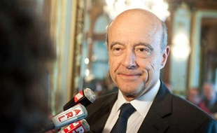 Alain Juppé à Bordeaux, le 12 juin 2012