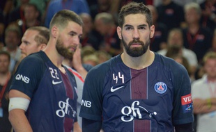 Nikola Karabatic avec le PSG