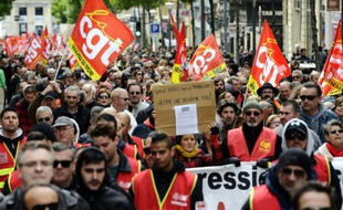 La manifestation du 1er mai à Marseille