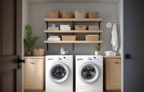 Optimiser l’espace dans la buanderie : ces astuces simples à tester pour un rangement vraiment malin au quotidien !