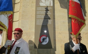 Cérémonie commémorative de la Première guerre mondiale, le 3 septembre 2014 à Bordeaux
