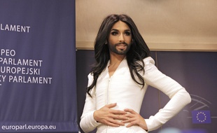 Conchita Wurst au Parlement européen