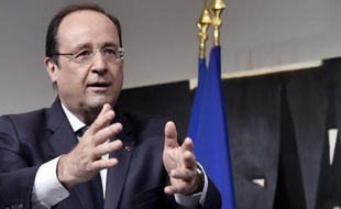 François Hollande le 30 mai 2014 à Rodez