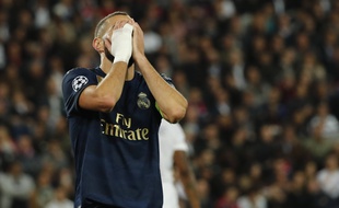 Benzema et le Real ont coulé sur la pelouse du PSG en ouverture de la Ligue des champions, le 18 septembre 2019.