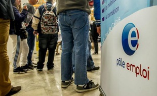 Une agence Pôle Emploi à Villeneuve-d'Ascq, dans le Nord, le 30 septembre 2014