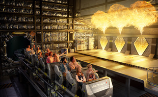 La nouvelle attraction du Futuroscope, le roller-coaster Objectif Mars