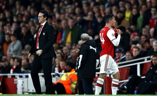 Granit Xhaka lors de sa sortie houleuse contre Crystal Palace.