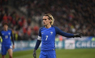 Antoine Griezmann lors de France-pays de Galles (2-0), le 10 novembre 2017 au Stade de France.