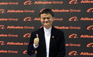 Le président du géant chinois du commerce en ligne Alibaba Group, Jack Ma à Hanovre, dans le centre de l'Allemagne le 16 mars 2015