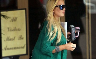 Lindsay Lohan à LA, le 10 juin 2010