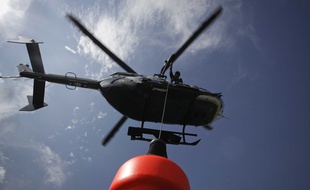 Un hélicoptère du peloton de gendarmerie de haute montagne (Illustration).