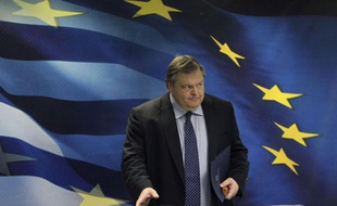 Le ministre grec des Finances Evangelos Venizelos le 12 décembre 2011 à Athènes.