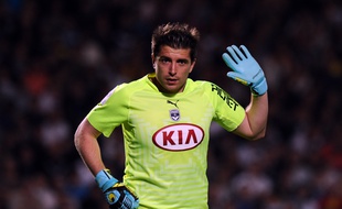 Cédric Carrasso, le gardien des Girondins, contre Marseille, le 12 avril 2015.