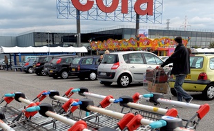Supermarché CORA à Mundolsheim, le 15 10 2009