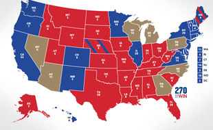 Sept Etats américains restent indécis.