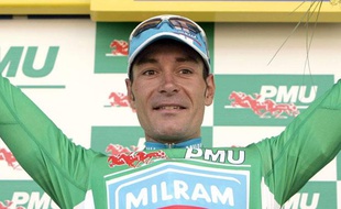 Le cycliste allemand Erik Zabel sur le Tour de France 2007