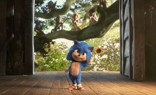 Baby Sonic apparaît dans une bande-annonce japonaise du film.