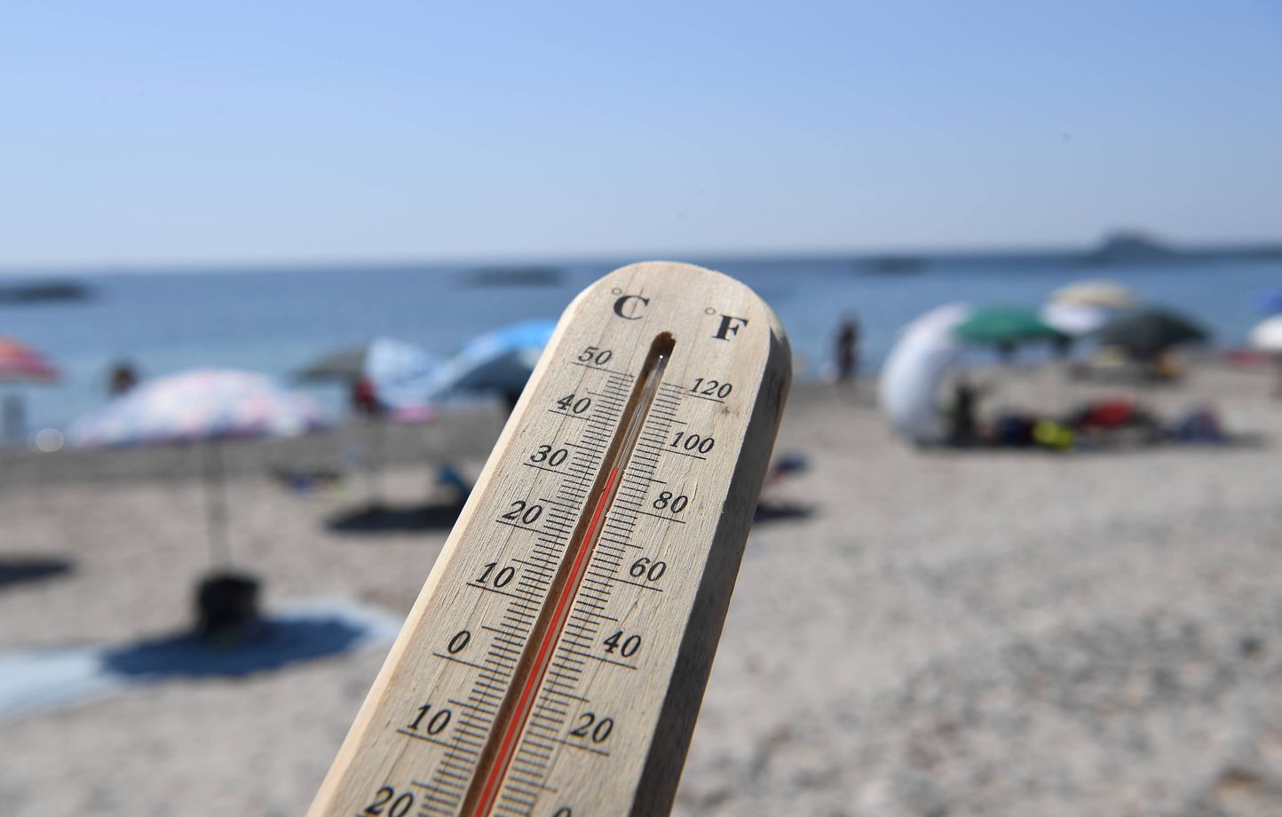 Photo illustration de la température en cette période de canicule.